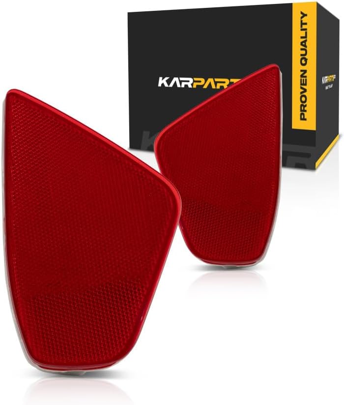 KarParts360 For Subaru Crosstrek 2024 Reflector Assembly Driver And Passenger Side | Pair | Rear | CAPA | Excluded Bulbs | For SU1184107, SU1184107C, SU1185107, SU1185107C | 84551FN010, 84551FN000