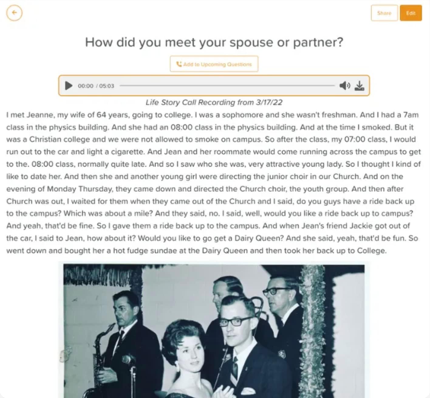 Storii - Record Your Memoir: Gift Box - 12 Months of Life Story Phone Service - Automatic Transcription - Guided Voice Journal and Memory Keepsake - Unique Mothers Day | Fathers Day