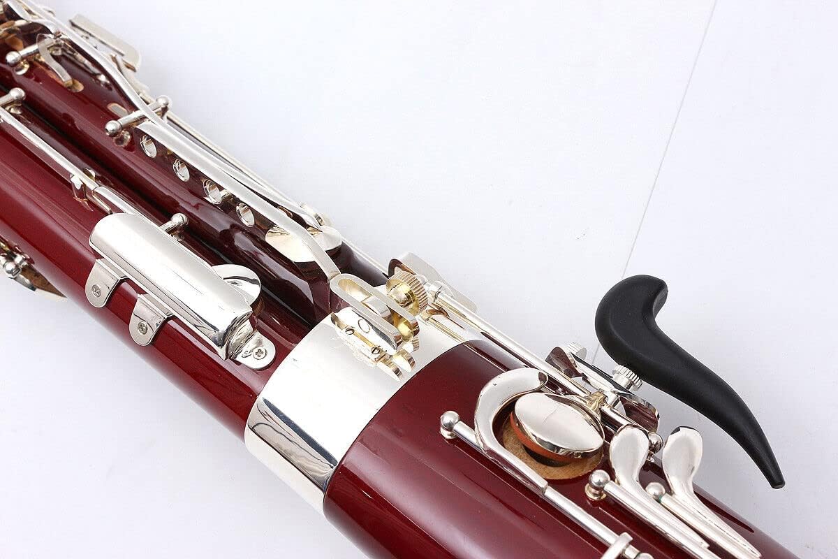 Advance C Key Bassoon Maple Wood C tone Silver plated 26 Keys Bassoon Woodwind Instrument with Case Accessories