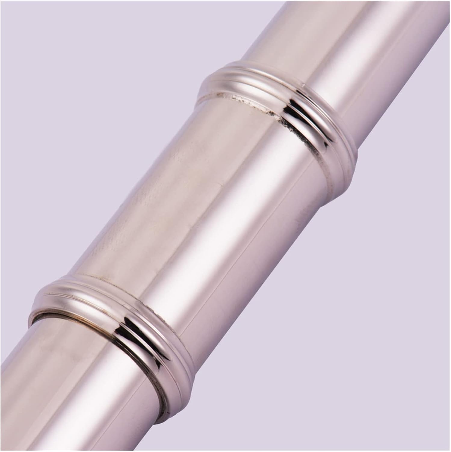 Flute Kit 16 Holes Concert Flute Closed Hole Flute C Key Flutes Cupronickel Woodwind Instrument with Cleaning Cloth Rod Gloves Intermediate Flute