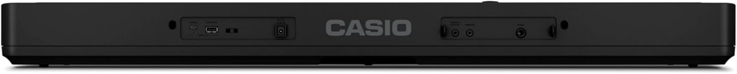 Casio Casiotone CT-S1 – 61-Key Touch-Sensitive Retro Keyboard | Sleek, Portable Design for Beginners to Pros | Stereo Grand Piano + 60 AiX Tones | USB-MIDI Connectivity | Black