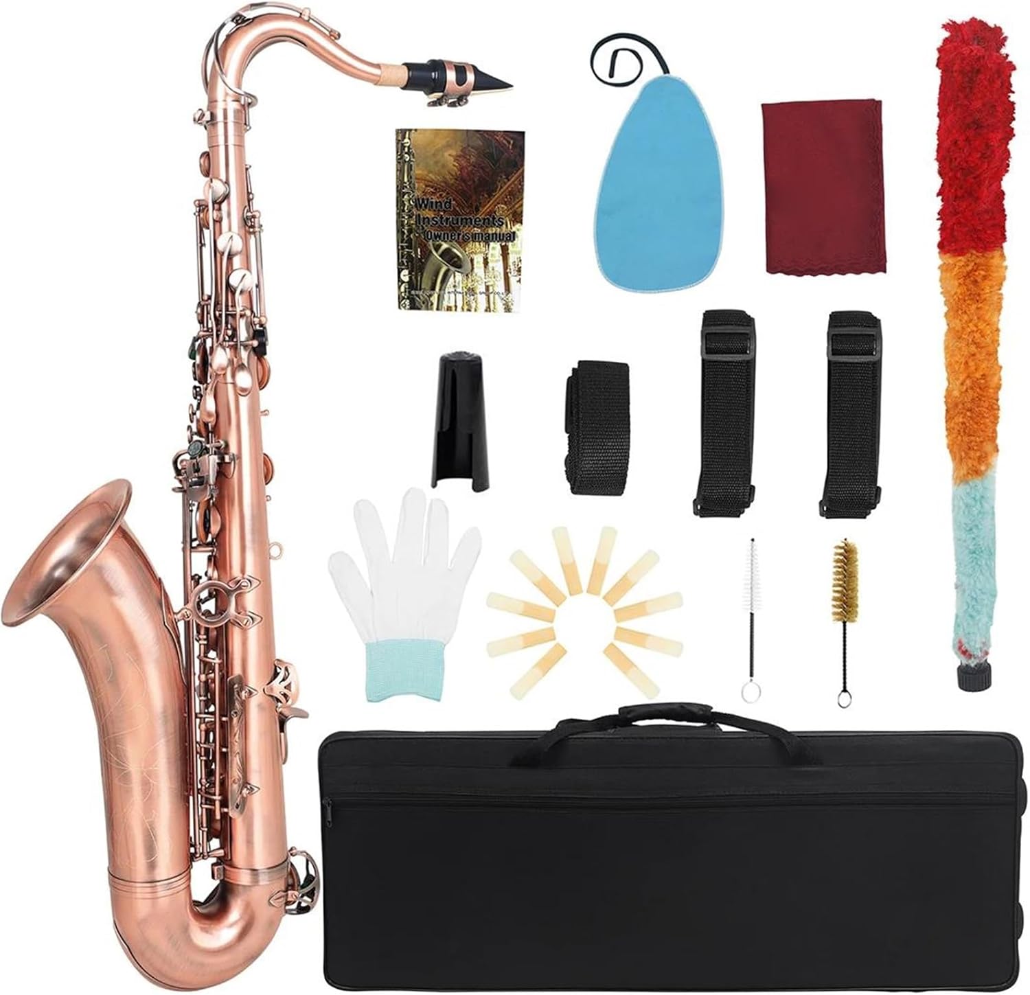 Professional Saxophone Tenor Saxophone In B Flat A Professional Woodwind Instrument.