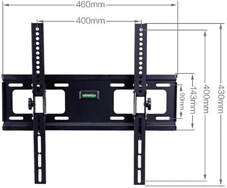 Adjustable Angle LCD TV Wall Mount Bracket for 32 55 inch TVs Space Saving TV Stand Display Rack