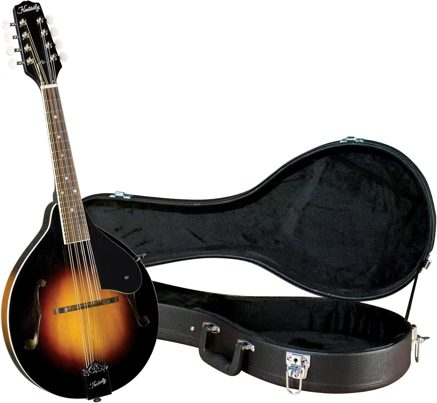 Kentucky KM-150 Standard A-model Mandolin with Deluxe Case - Sunburst