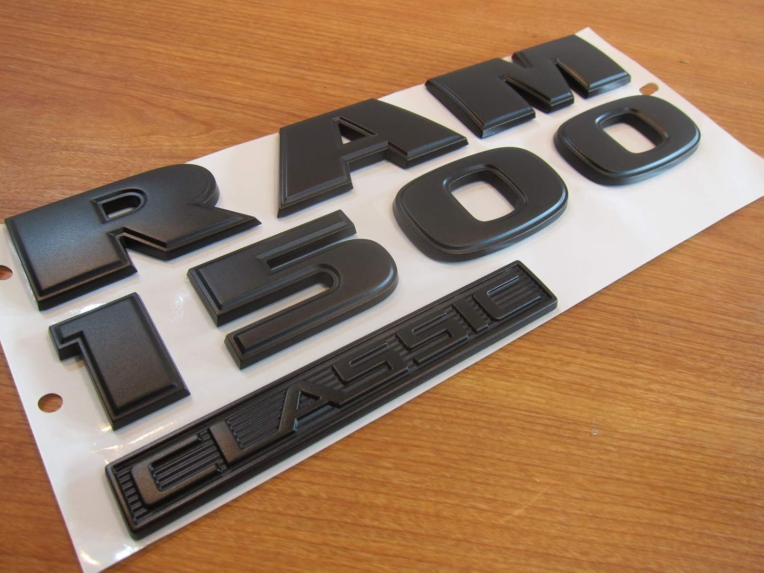 2018-2019 (Classic) Ram 1500 Left Drivers Side Black Ram 1500 Classic Emblem OEM