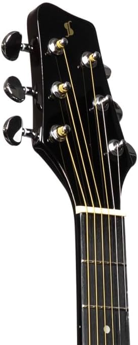 Stagg 6 String Acoustic Guitar, Right, Sunburst (SA35 A-VS)