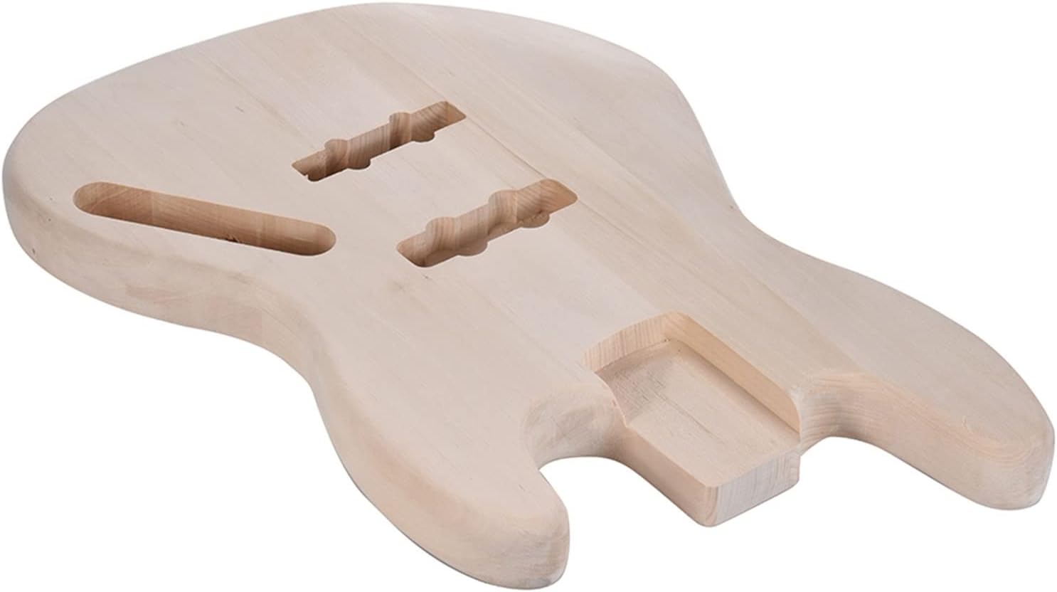 DIY Electric Guitar Kit 4-String Electric Bass Guitar DIY Kit Solid Basswood Body Maple Neck Rosewood Fingerboard DIY Kit Set