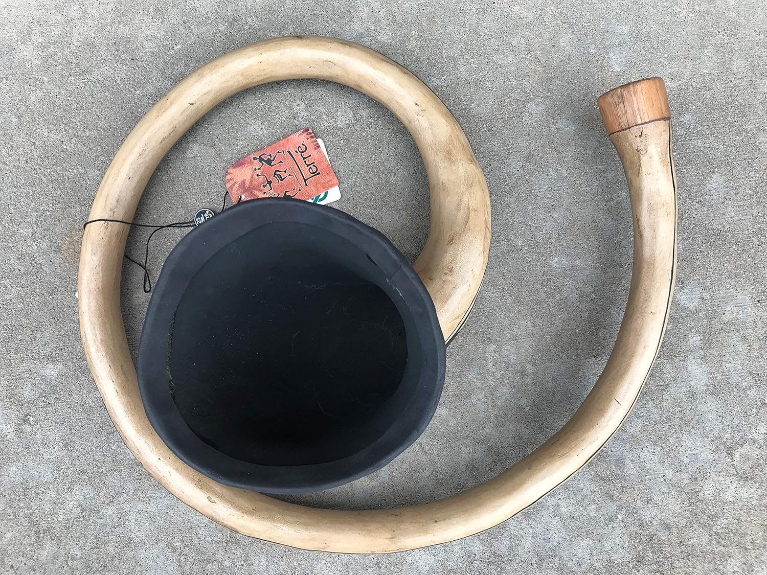 Didgeridoo, Baked wood Didgehorn Maori (Tone D)