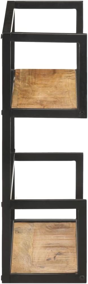 Industrial Style Wall Shelf,Floating Shelves,Wall Storage Shelves,Wall Mounted Shelf Organizer Display Shelf,for Living Room,Bedroom,Kitchen,Office,31.5