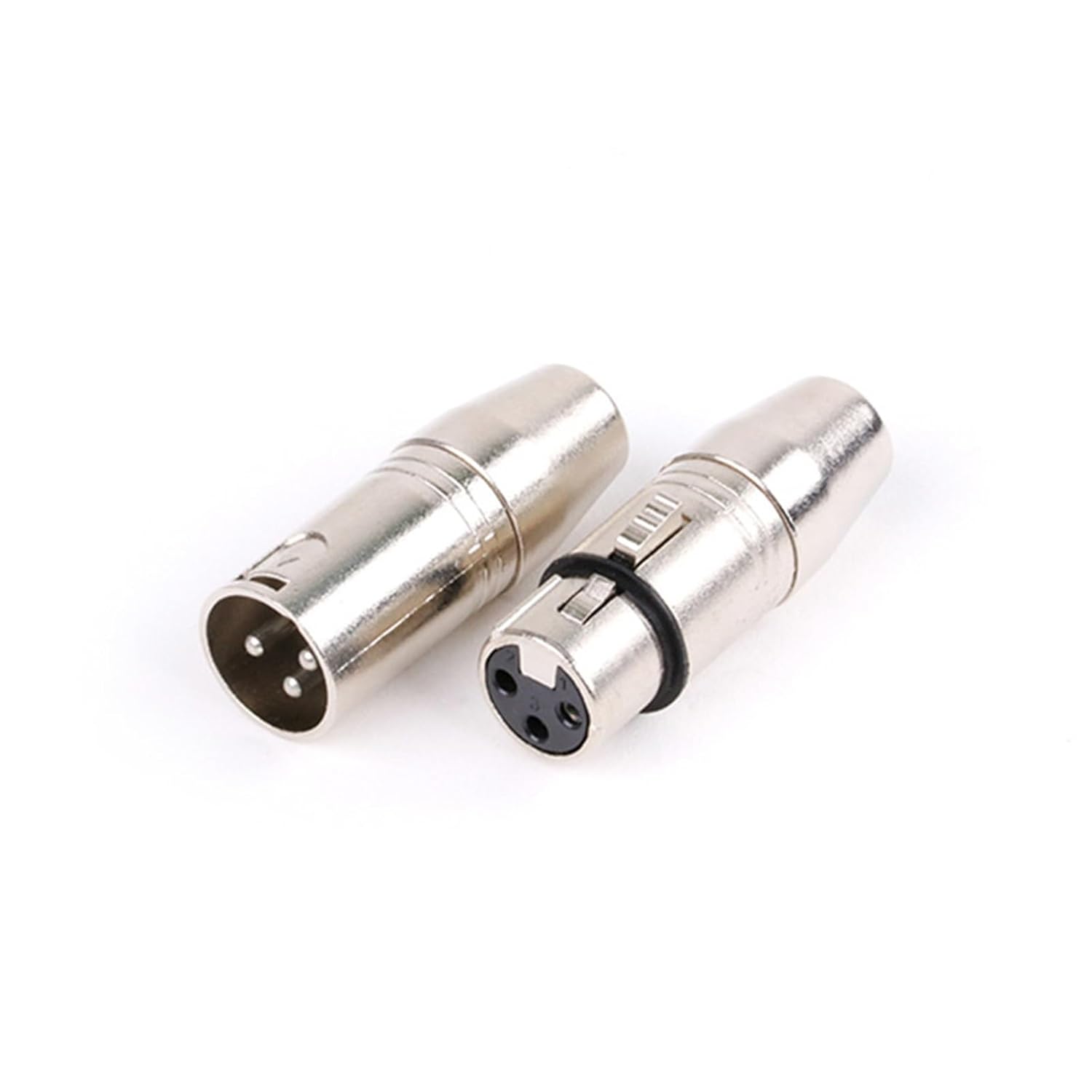 5Sets 3Pins XLR Female Jack to 3.5mm 1/8
