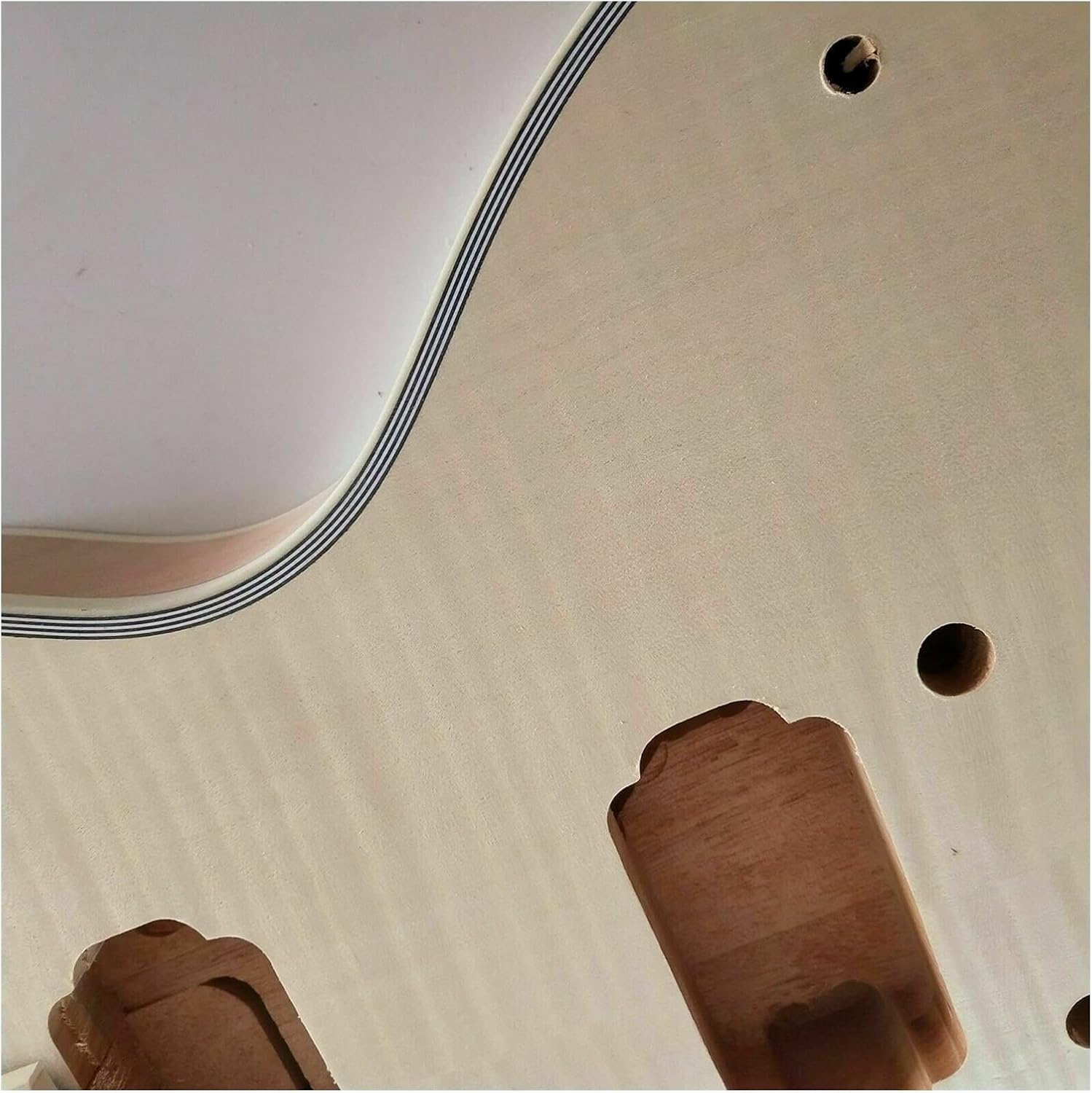 Unfinished Guitar Body DIY Guitar Mahogany Body Unfinished Electric Guitar Kit All Parts Guitar DIY Accessory