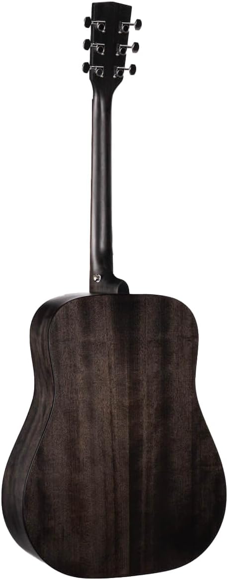Cort Earth 60M Open Pore Trans Black Acoustic Guitar