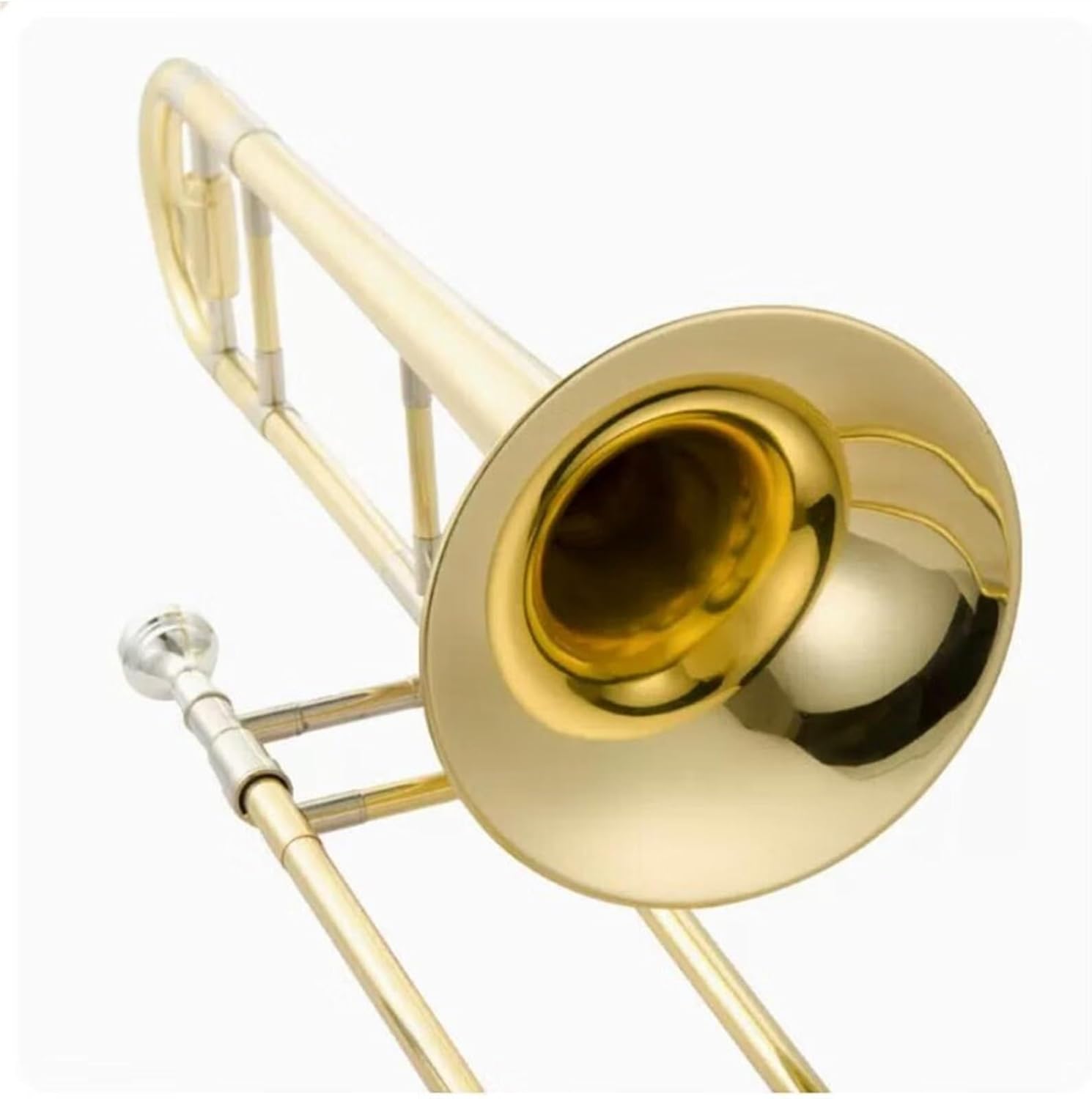 Professionals euphonium B-flat Professional Brass Instrument Tenor Trombone Draw Pipe Playing Alto Trombone Brass Material(Tenor trombone)