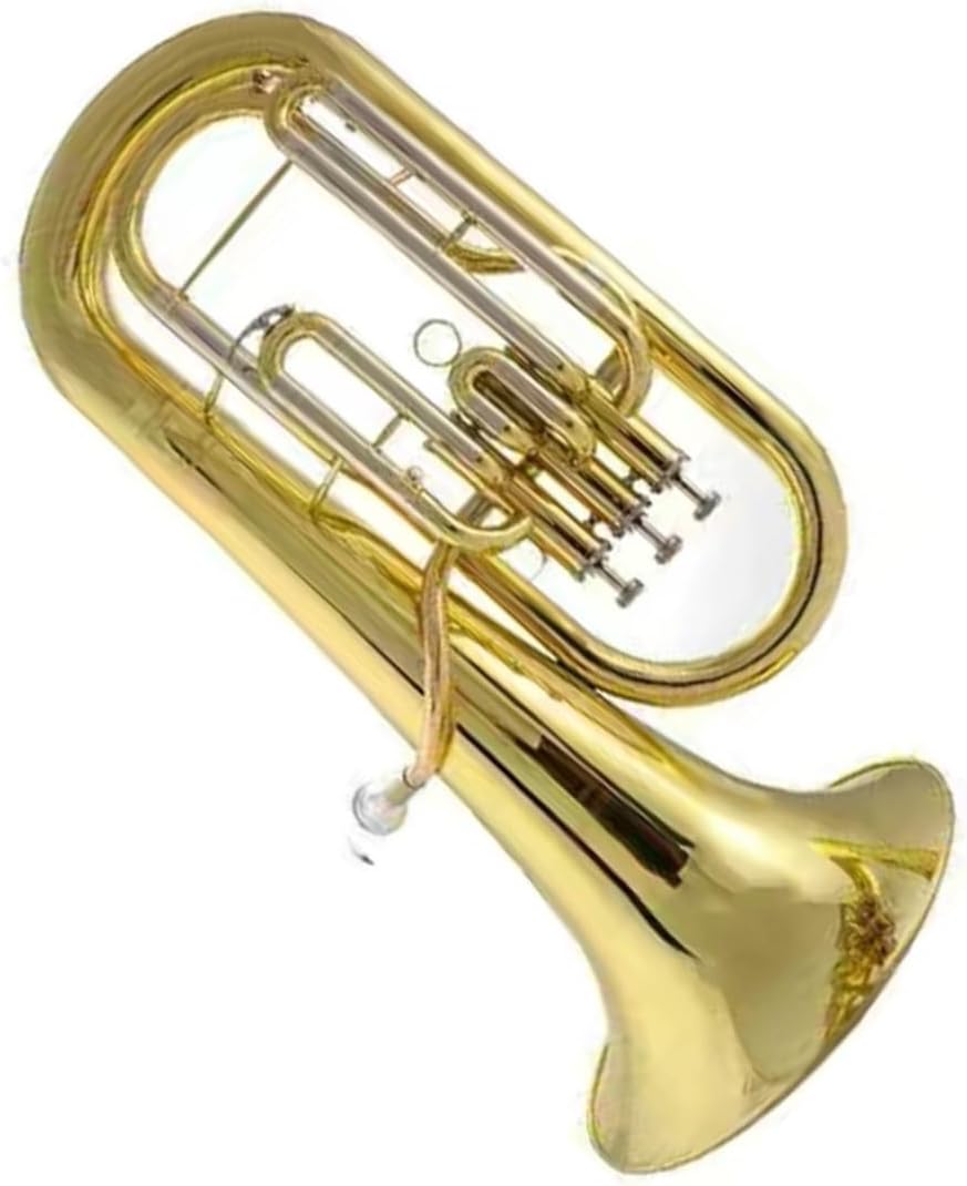 Euphonium In B Flat Key Is A Three Instrument Suitable For Professional Performance Euphonium All-brass Instrument(1)