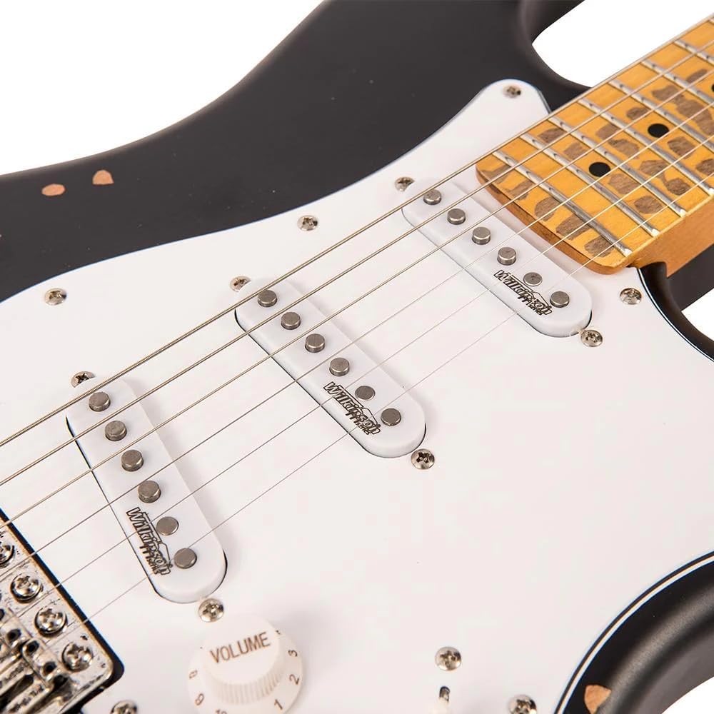 Vintage Guitars Icon V6 Electric Guitar - Black