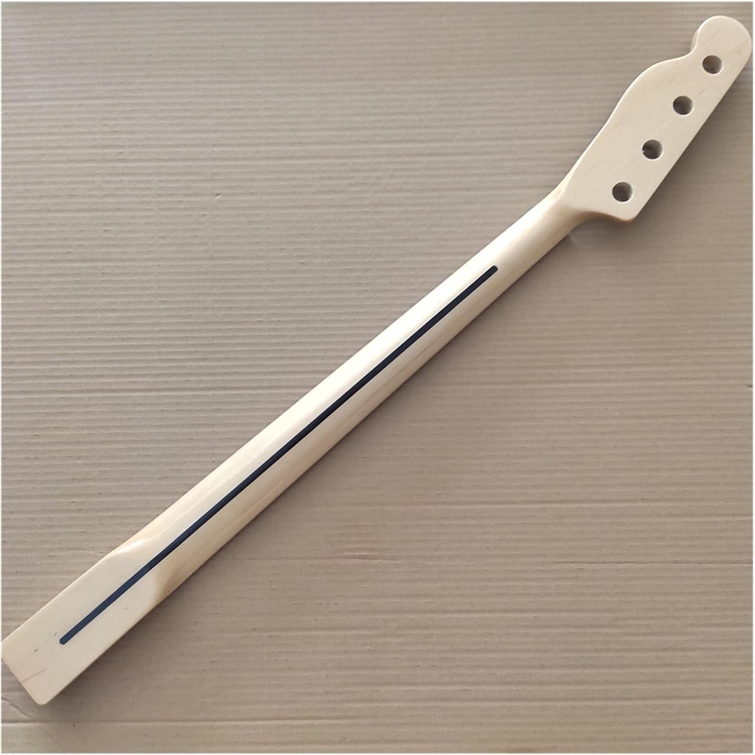 Fretless Bass Guitar Neck 20 Fret 4 String Maple Fingerboard Vine Inlay Gloss for TL Electreic Bass Neck Guitar ​Neck Replacement