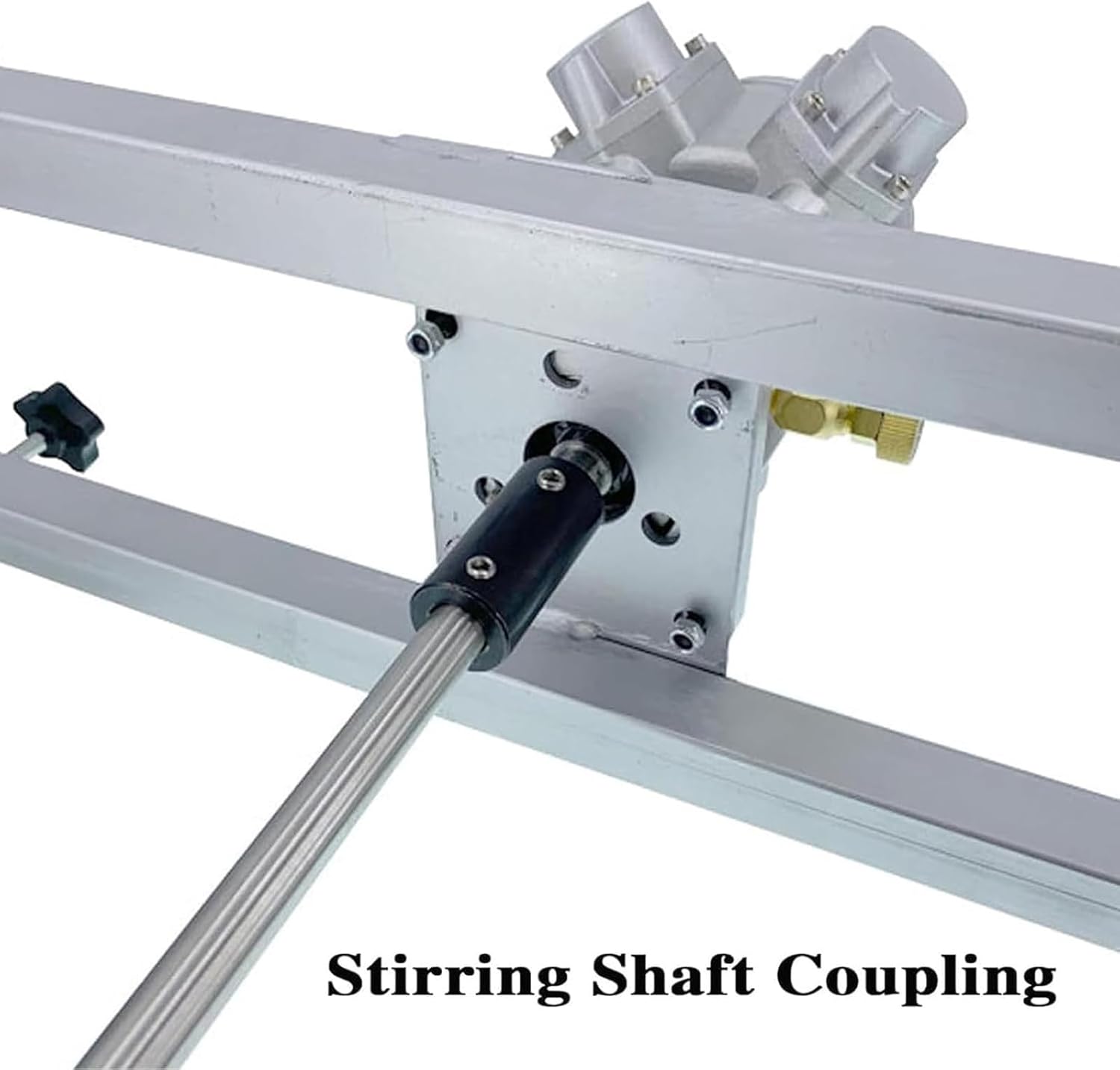 Pneumatic Agitator Clamp Mount Tank Barrel Drum Mixer, IBC Air Agitator, Paint Stirring Machine Mixing Capacity 1000L, Cement Mixer Mortar Plaster Paint Fodder Stirring Tool,H005,H003