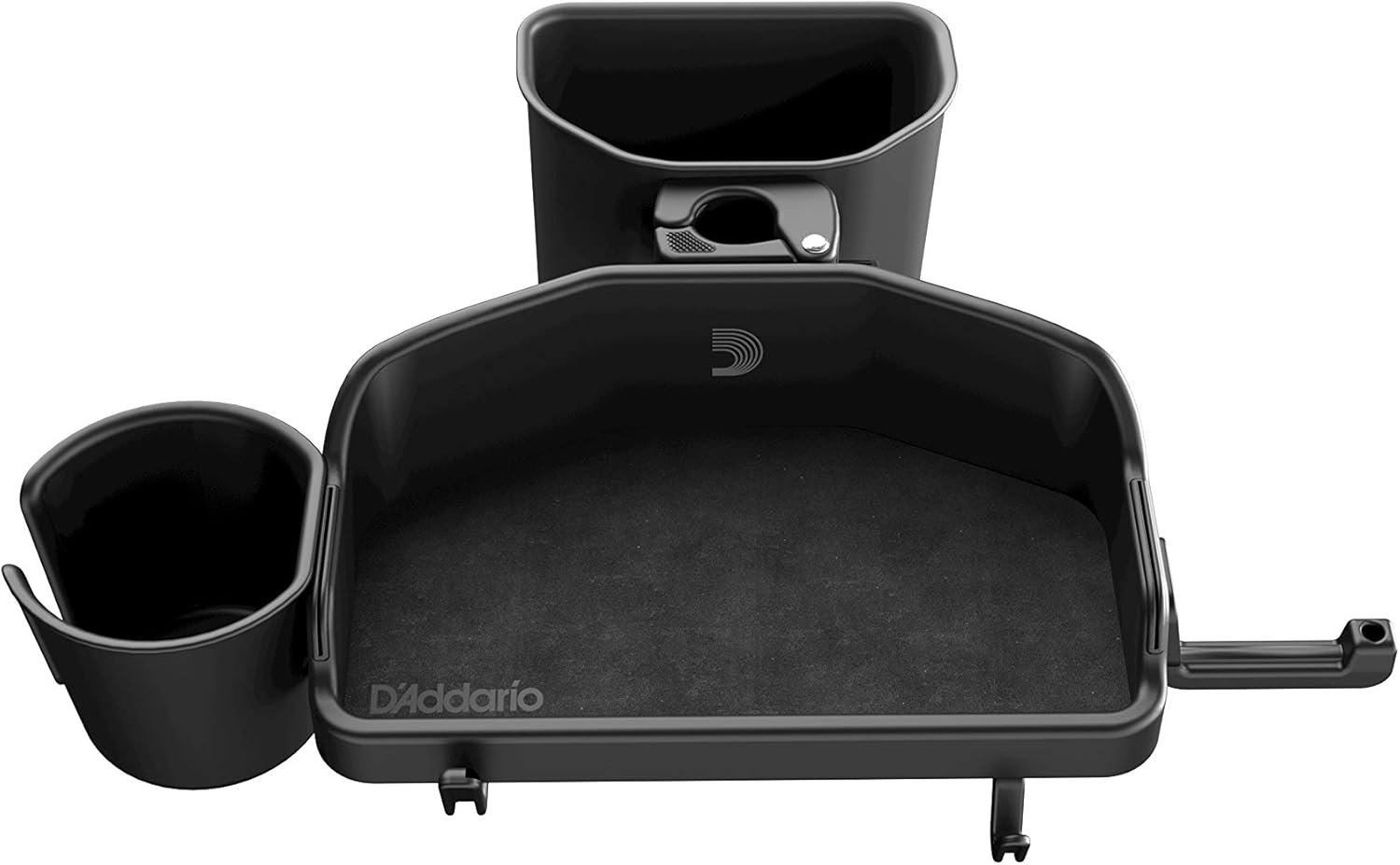 D'Addario Mic Stand Accessory System Starter Kit with Gear Tray, Cup Holder & Tip Jar