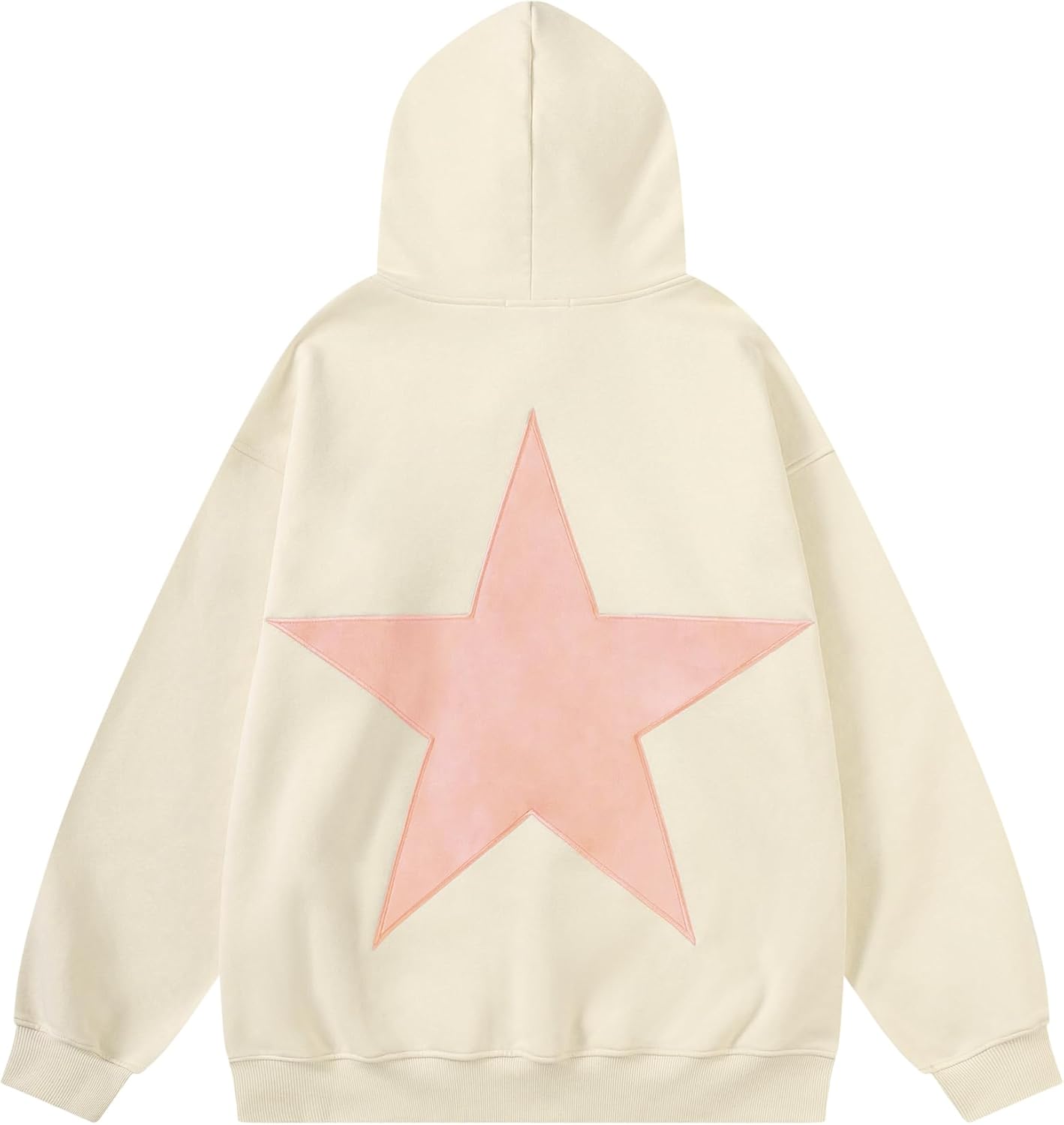 Aelfric Eden Star Hoodies Y2k Oversized Graphic Hoodies Aesthetic 90s Crewneck Sweatshirt Long Sleeve Pullover Tops