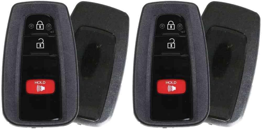 Replcament Smart Key Fob for Toyota C-HR 2020 FCC MOZBR1ET Part Number 89904-F4020 89904F4020 Pack of 2
