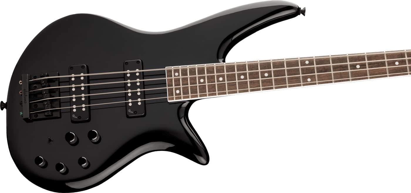 Jackson X Series Spectra Bass SBX IV, Gloss Black, Laurel Fingerboard