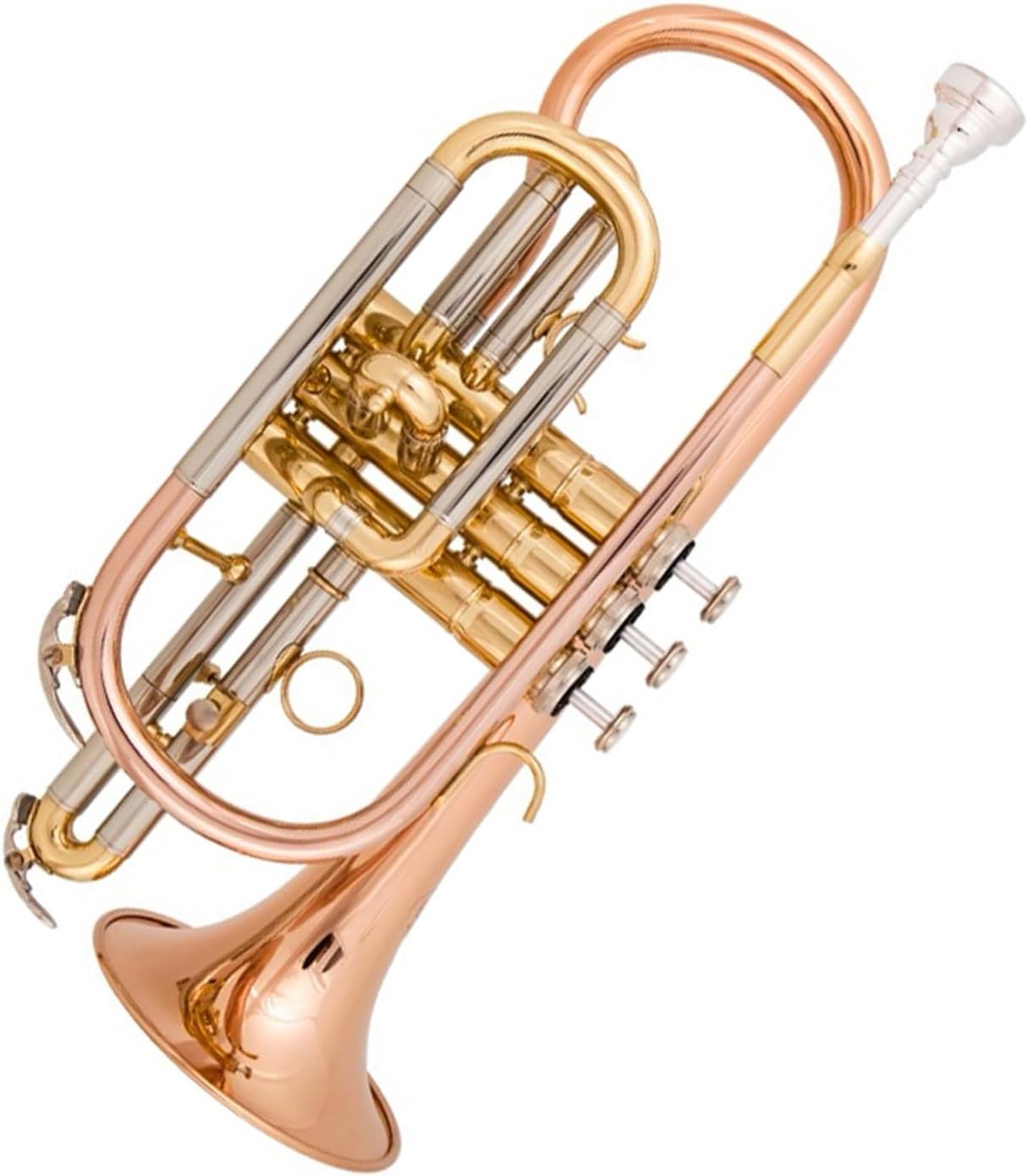 B flat cornet instrument portable mini trumpet professional beginner performance