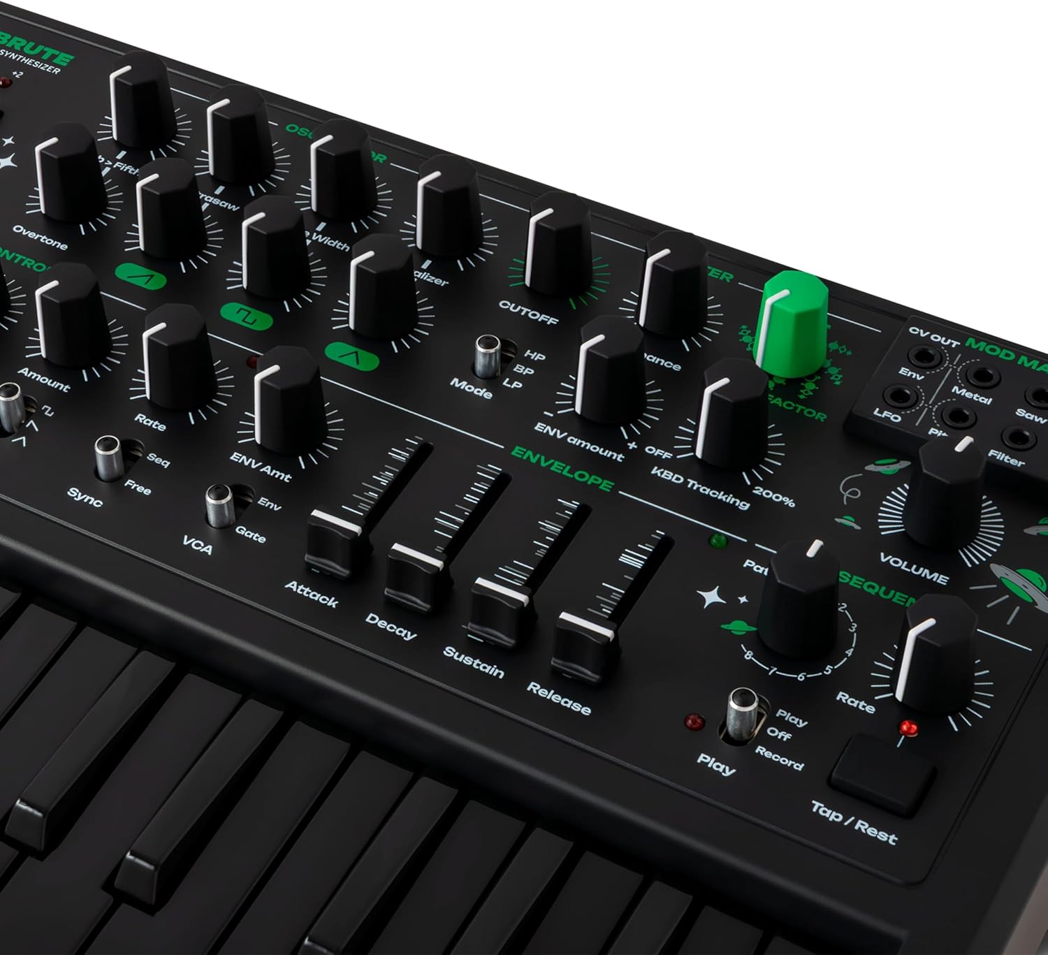 Arturia MicroBrute UFO Analog Synthesizer