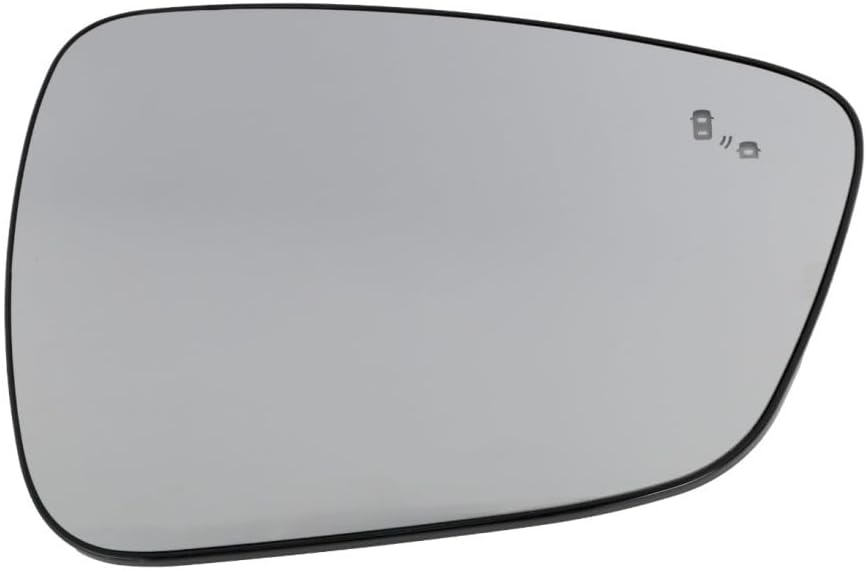 KarParts360 For Ford Escape 2020 21 22 23 2024 Mirror Glass Passenger Side | Heated | With Blind Spot Detection in Glass | Replacement For FO1325201 | LJ6Z17K707B