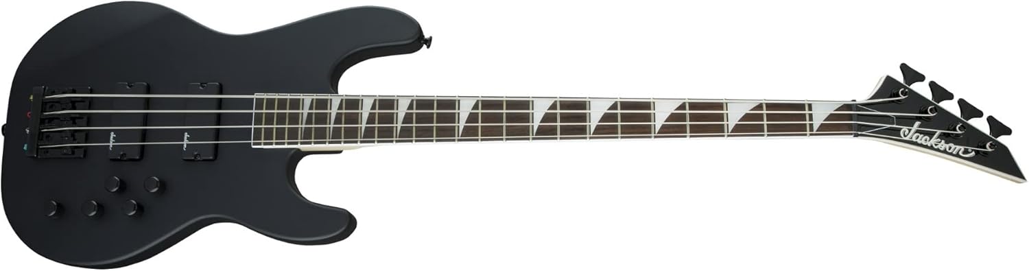 Jackson JS Series Concert Bass JS3, Satin Black, Amaranth Fingerboard