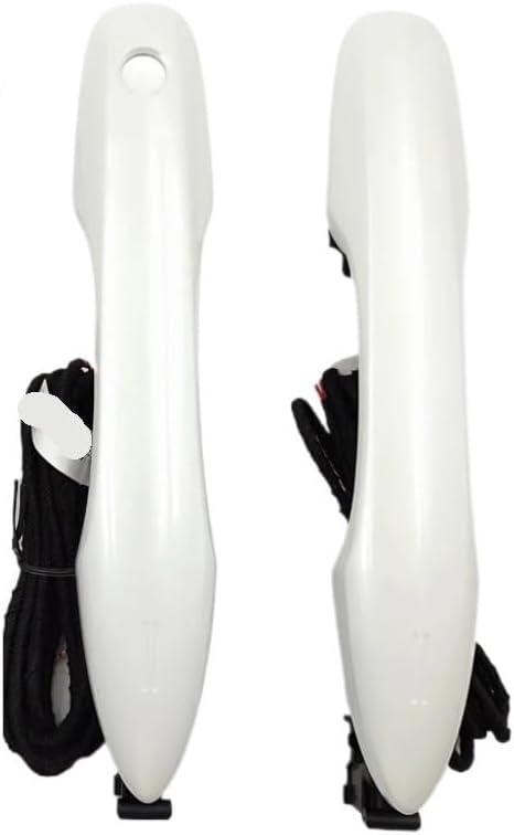 PKE Comfort Access Kit Compatble for Toyota Corolla Cross 2024 Keyless Entry Unlock Lock with 2 Handles Pearl White Car Accessories