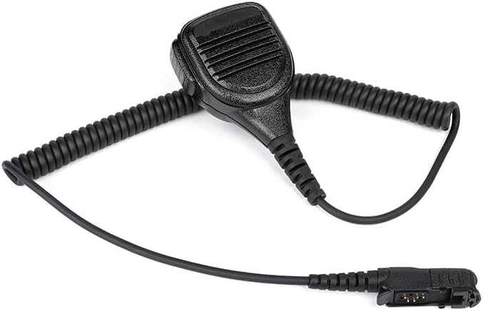 Arrowmax 4 Pack APM250-AX Speaker Mic - Compatible with Motorola XPR 3500/3300 Radios - Reinforced Cable Shoulder Microphone