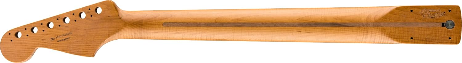 Fender Stratocaster Neck, Roasted Maple, Modern C, 21 Narrow Tall Frets