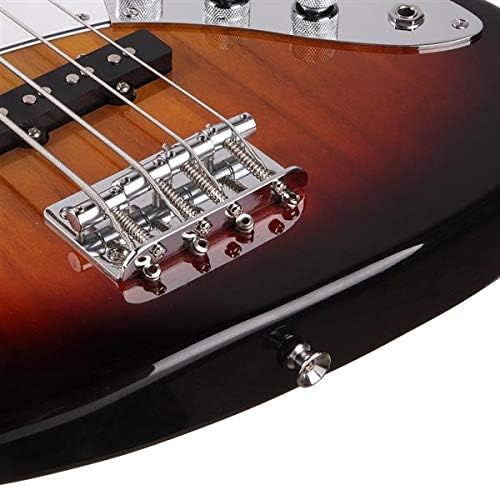 Home Electric GJazz Bass Guitar Cord Wrench Tool Sunset Color 3-7 Days Delivery