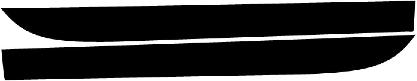 TRUE LINE Automotive Precut Door Rocker Splash Guard Clear Paint Protection Film Kit for Aston Martin Vantage 2005 2006 2007 2008 2009 2010