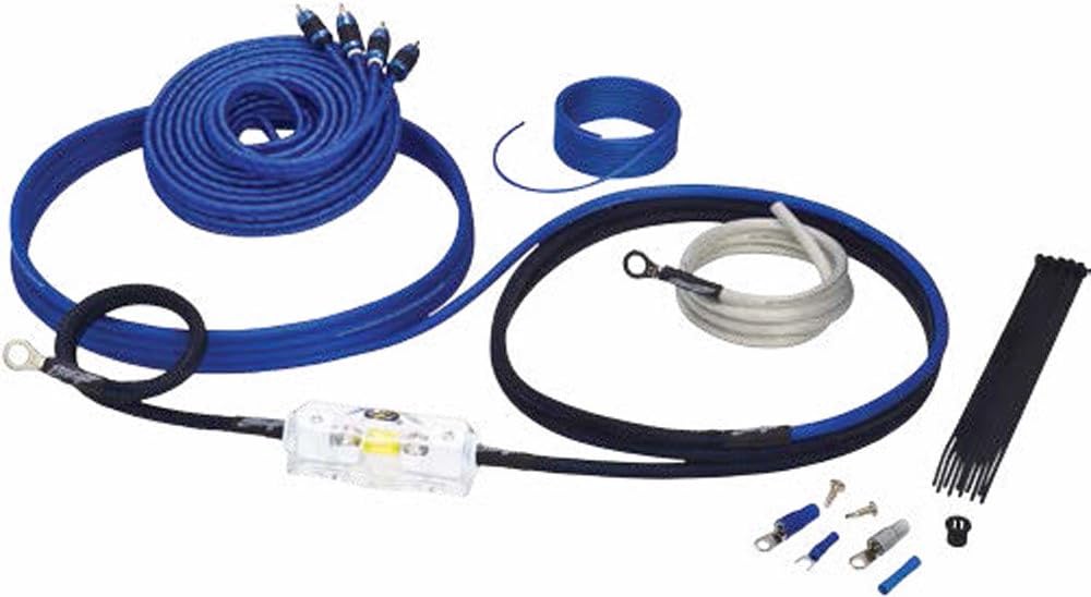 Stinger SK6681 8-Gauge 6000-Series Complete Amplifier Installation Kit , Blue