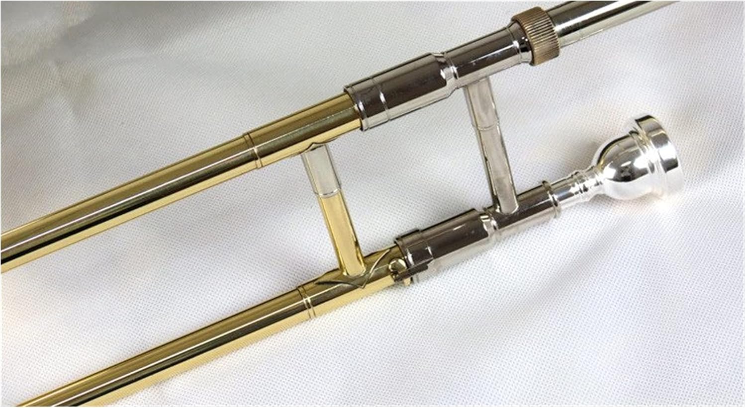 Student Trombone Trombone Tenor Bb/F Key Great Technique Sound Professional Brass Body Trombone Kit