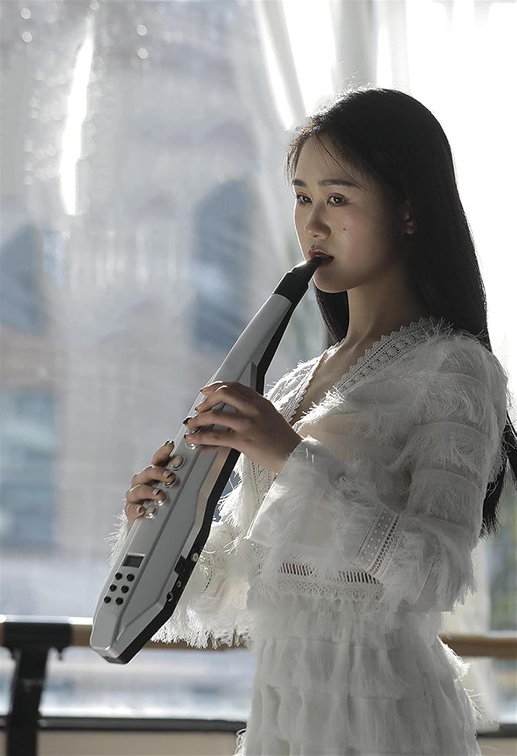 Sax Beginners Kit Digital Saxophone Electronic Blowpipe Beginner Flute Electric Saxophone Cucurbit Leisure Musical Instrument Wind Instrument