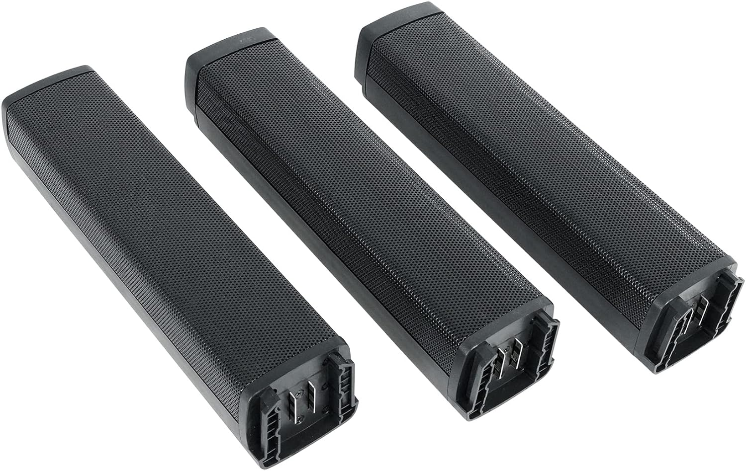 Rockville Titan Portable Array Bundle: Rechargeable 8 in Subwoofer PA DJ Speaker System with Column Array, PTA Empty Extension Array Riser, 2-Items