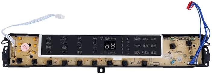 Washing Machine Main Control Board 020WL, Multifunction PCB Motherboard for Drum Washer
