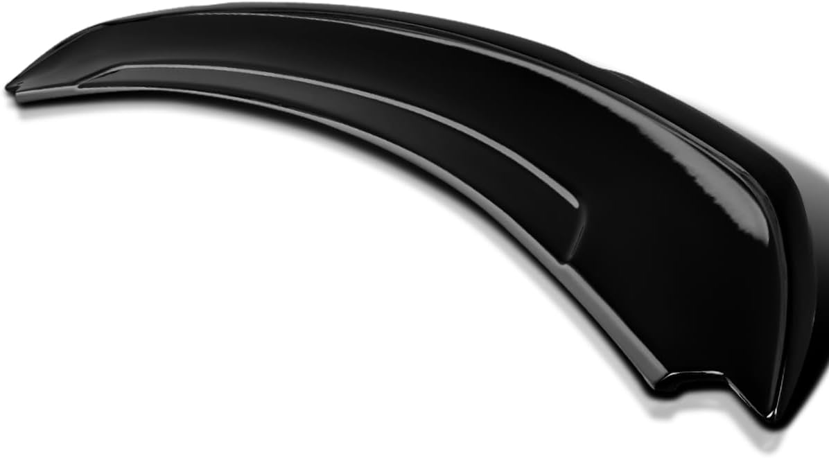 Spec-D Tuning Glossy Black Track Pack Style ABS Rear Trunk Spoiler Compatible with 2015-2022 Ford Mustang Models