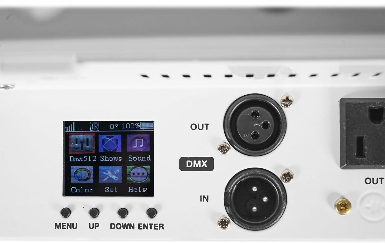 (2) Best PAR 60 White Rechargeable Wash Lights w/Wireless DMX+RGBWA+UV+Bag