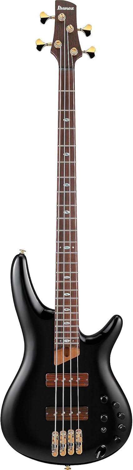 Ibanez SR3500 Prestige 4-String Bass Guitar, Rosewood Fingerboard, Black