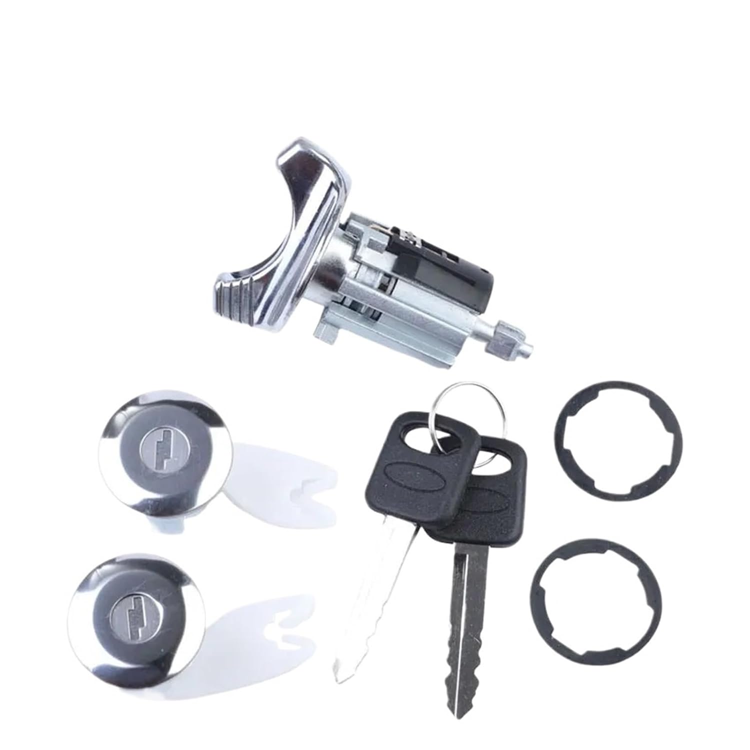 New Ignition Switch Lock Cable with 2 Keys Fit for Ford F150 250 350 1992-1995 FF15LC1438 C42150