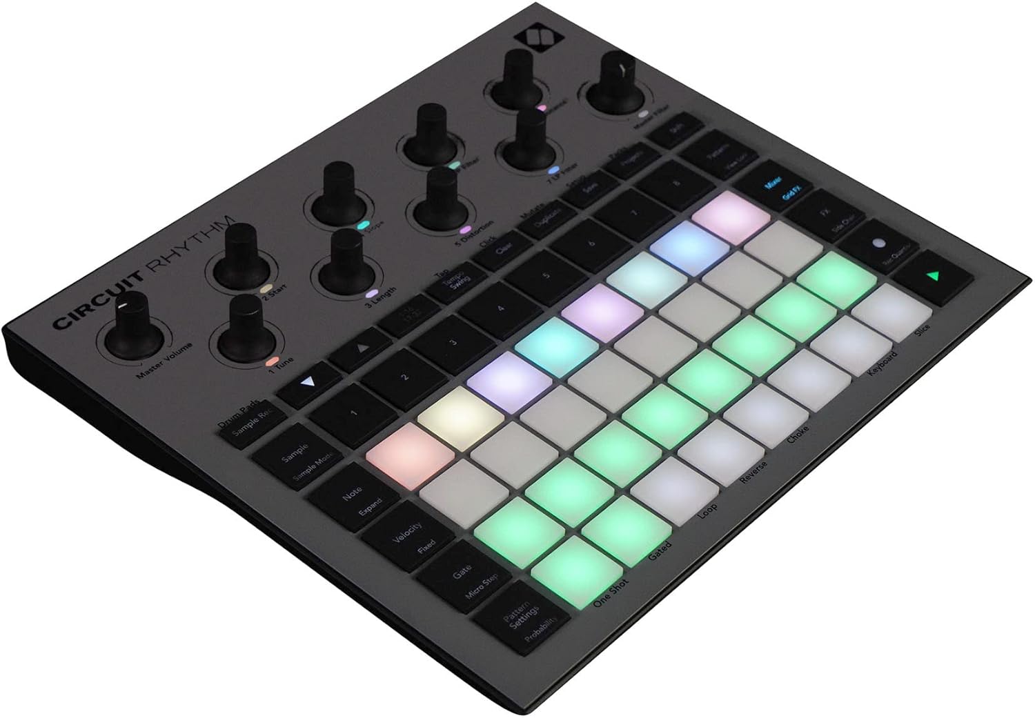 Audiosavings Bundle: (1) AKG K701 Professional Premium Open-Back Studio Recording Reference Headphones Bundle with (1) Novation Circuit Rhythm Beatmaking Sampler Groovebox/Drum Machine (2 Items)