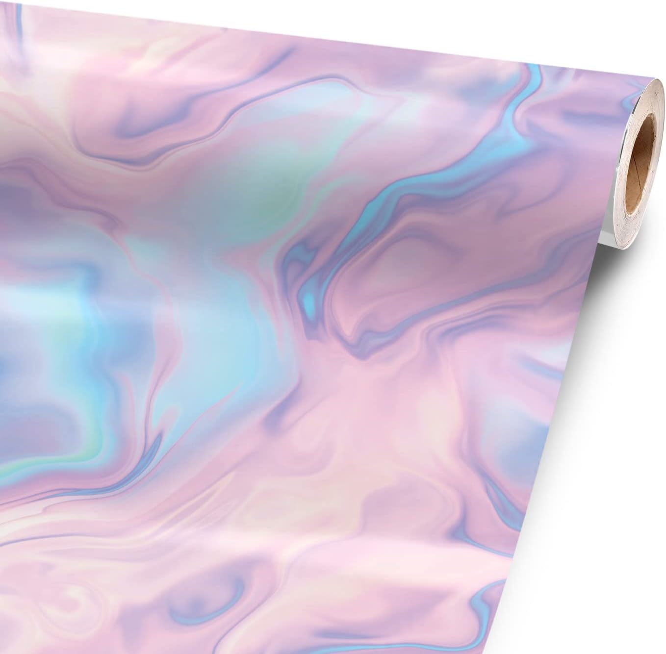 Pastel Wave 24” x 52” Vinyl Wrap Sheet for Large or Custom Items | 3M wrap DIY to Custom Skin Gear of All Types and Sizes, Including Vehicles, Boats, appliances, Furniture, ATV’s, Golf carts, Bikes