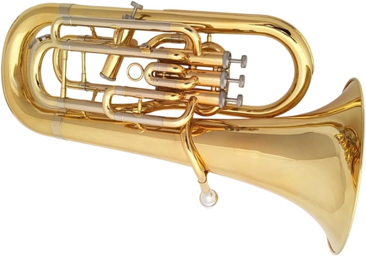 Four Key Upright Euphonium Instrument In B Flat For Adult Beginners Euphonium All-brass Instrument