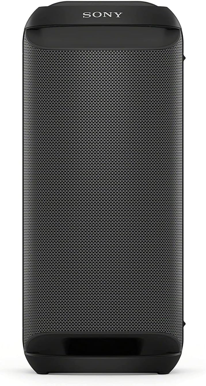 Sony SRS-XV800 X-Series Wireless Portable Bluetooth Karaoke Party Speaker(Black) with Wired Dynamic Microphone Bundle (2 Items)