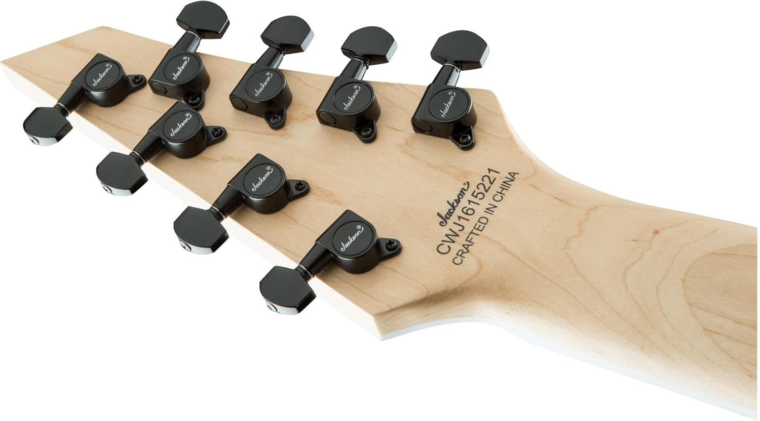 Jackson JS Series Dinky JS32-8 - Satin Black with Amaranth Fingerboard