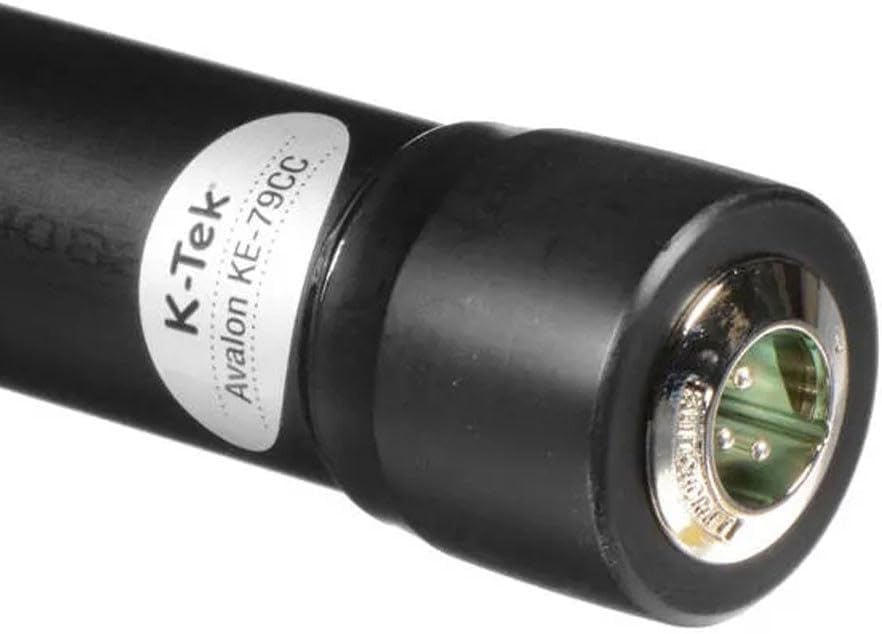 K-Tek KE-79CC Traveler Avalon Series Aluminum Boompole with Internal Coiled XLR Cable