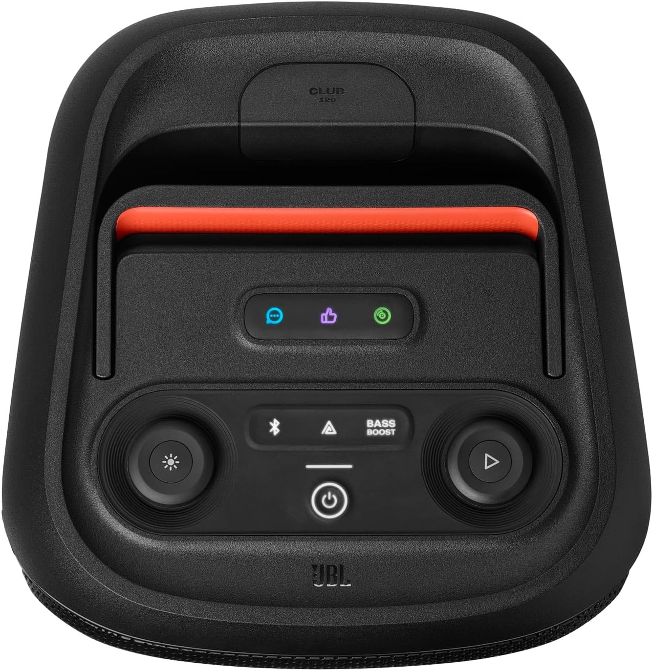 JBL PartyBox Club 120 Portable Bluetooth Speaker Bundle with divvi! Protective Transport Bag